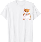 Hamster Children Boys Girls T-Shirt - White
