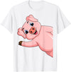 Funny Pig Lover & Owner Gift Ideas Pig Swine Kids Boys Girls Women T-Shirt - White