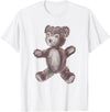 Teddy Teddy Teddy Bears cute scruffy vintage stuffed teddy casual bear T-Shirt - White