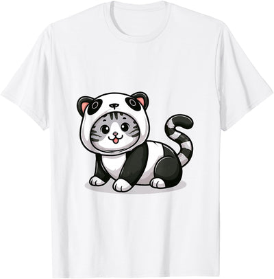 Cats in Panda Costumes Cat in a Panda Costume T-Shirt