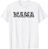 Mama Cow Farm Mom Mama Cow Family Barnyard Mom Mama Cow Mom Farm Animal Mama Kids Mother's Day Family T-Shirt - White