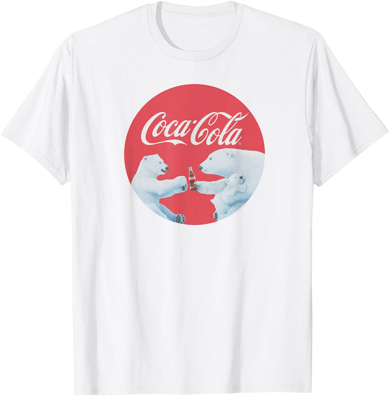 Coca-Cola Company Coca-Cola - Polar Bears T-Shirt - White