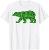 Saint Paddys Day Gifts for Animal Lover Irish Polar Bear St Patricks Day Shamrock Boys Women Kid Men T-Shirt - White