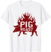 Flavorful Roasted Pork Pig Roast Meat grilling Roast Grilled Barbecue T-Shirt - White
