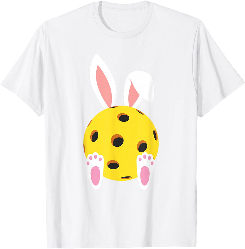 Cute Rabbit Lover Bunny Graphic T-Shirt (Black) in White