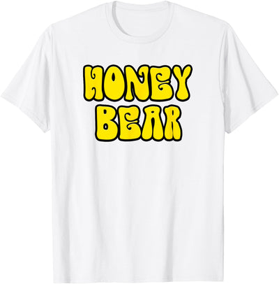 Classic 70s Retro Vintage Hippie Honey Bear T-Shirt