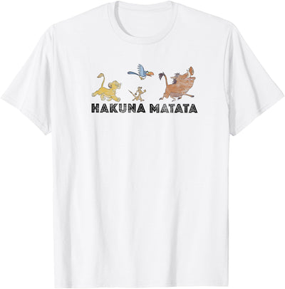 Lion King Hakuna Matata Simba Timone Pumbaa T-Shirt