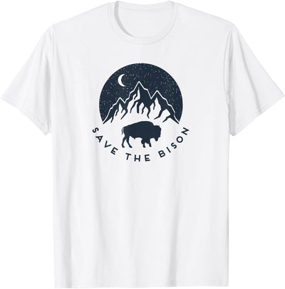 Cow Conservation Save the Bison T-Shirt