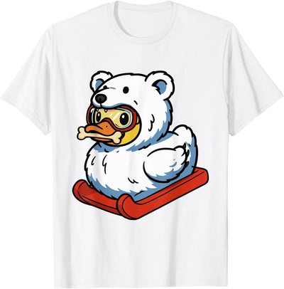 Ice Bear Duckling White Bear Polar Bear Duck T-Shirt