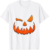 Halloween Costume Gifts Happy Halloween Pumpkin Face T-Shirt - White