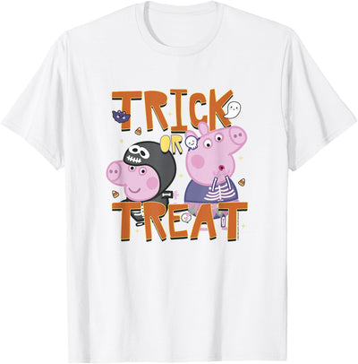 Halloween Trick-or-Treat Spooky Costume Siblings T-Shirt