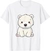 Polar Bears Shirts Cute Kawaii Polar Bears Lovers Gifts, White Bears T-Shirt - White