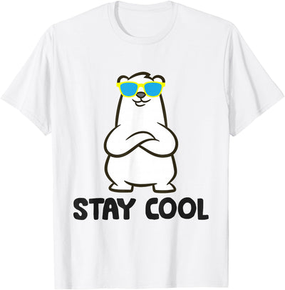 Stay Cool - Cool Polar Bear T-Shirt
