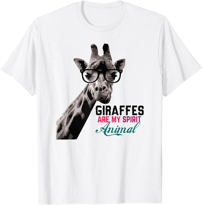 I Love Giraffes Are My Spirit Animal T shirt | Fun t-shirt