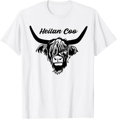 Scottish Highland Cattle Cow Heilan Coo T-Shirt