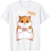 Women's Hamster Mom Hammy Girls T-Shirt - White