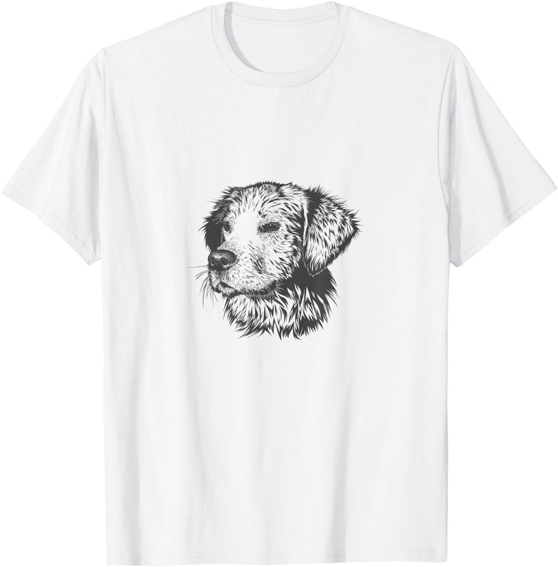 Clicxclic Cool dog T-shirt - White