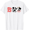 Funny Cow Mom And Dad Birthday Family Tees Brother of The Birthday for Boy Cow Farm Birthday Cow Bro T-Shirt - White
