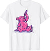 Drunk Gummy Bear - Funny Drinking Illustration Humor Alcohol T-Shirt - White