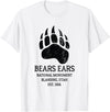 National Park Gifts Bears Ears National Monument Blanding Utah T-Shirt - White