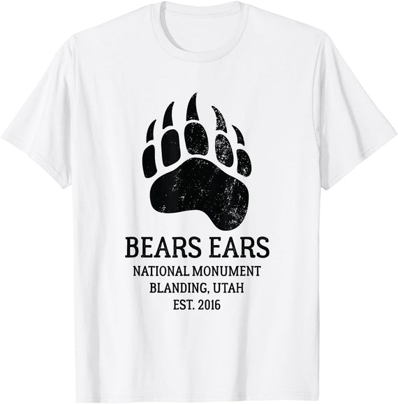 National Park Gifts Bears Ears National Monument Blanding Utah T-Shirt - White