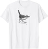 Birding Ornithologist Birds Wren Bird T-Shirt - White