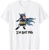 Ink Your Verse I'm Bat Pig T-Shirt - White