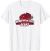 Bridgewater State University Gear - Steve State Bridgewater State University BSU Bears Primary Logo T-Shirt - White
