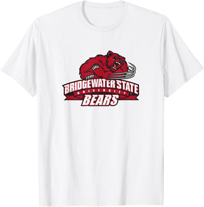 Bridgewater State University BSU Bears Primary Logo T-Shirt