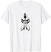 Jay Moe Design Bear, Pride, Gay Pride, Bear Pride Flag, Gay, Rainbow Flag T-Shirt - White