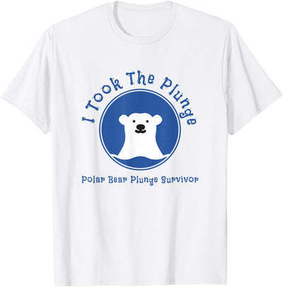 Polar Plunge Polar Bear I Took The Plunge T-Shirt