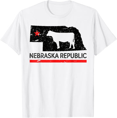 Republic Funny Dairy Cow T-Shirt