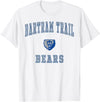 Official High School Fan Gear Bartram Trail High School Bears T-Shirt - White