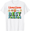Llama Llama Netflix Best Friends Tee Shirt T-Shirt - White