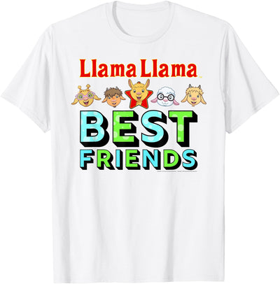 Llama Llama Netflix Best Friends Tee Shirt T-Shirt