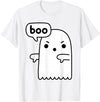 Ghost of disapproval Shirts Gifts Funny Thumbs Down Ghost Screaming Boo Disapproval T-Shirt - White