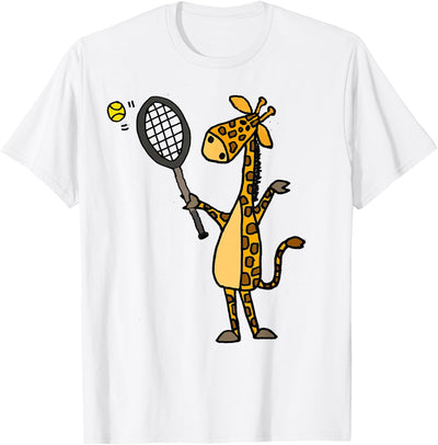Giraffe Playing T-Shirt