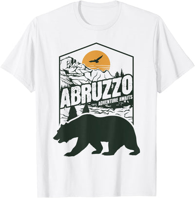 Abruzzo Adventure Awaits Marsican Abruzzese Bear T-Shirt