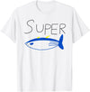 Super Tuna Tees Super Tuna funny tee T-Shirt - White