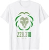 Liberty Styles Z28.310 Since 2021 Funny Lion T-Shirt - White