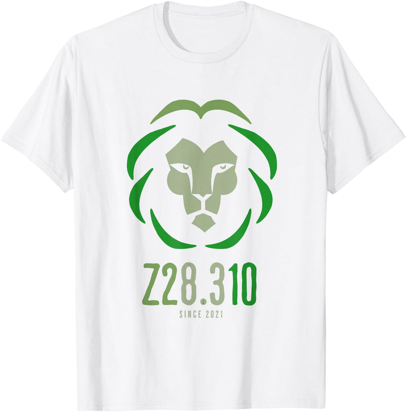 Liberty Styles Z28.310 Since 2021 Funny Lion T-Shirt - White