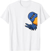 Thabluebirdluveve Bluebird Bird T-Shirt - White