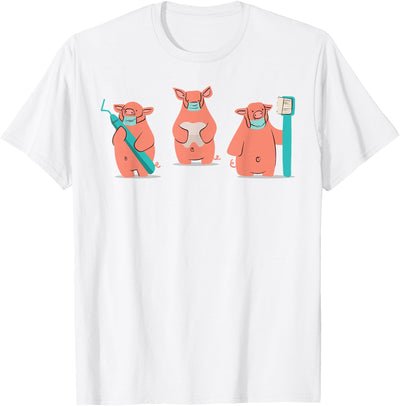 Dentist Pig T-Shirt