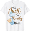 Baby Bear Baby Shower Theme Matching Co Baby Bear Baby Shower Theme Aunt Bearly Wait Baby Boy T-Shirt - As Pictured