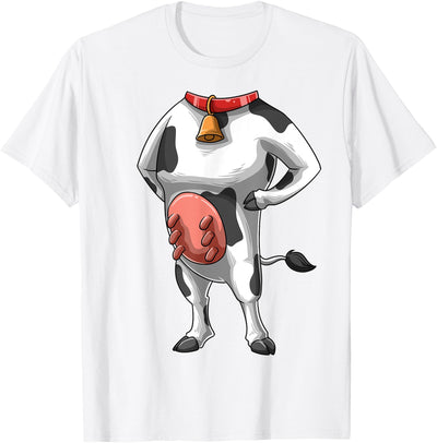 Easy Cow Costume Cow Body Headless T-Shirt