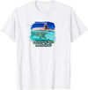 Swimming Pigs of Bahama Beach Swimming Pigs - Bahamas T-Shirt - White