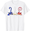 Cat 4th Of July Shirt - Palette&Co Cat 4th of July American Flag Red White Blue Women Kids T-Shirt - White