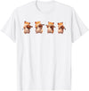 Hamsters Playing The Violin Girl Women Hamster Lover T-Shirt - White