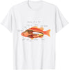 Anatomy of Fish T-Shirt - White