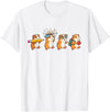 Cute Guinea Pig Lovers First Day of School Costume Funny Guinea Pig Back to School Teacher Student T-Shirt - White